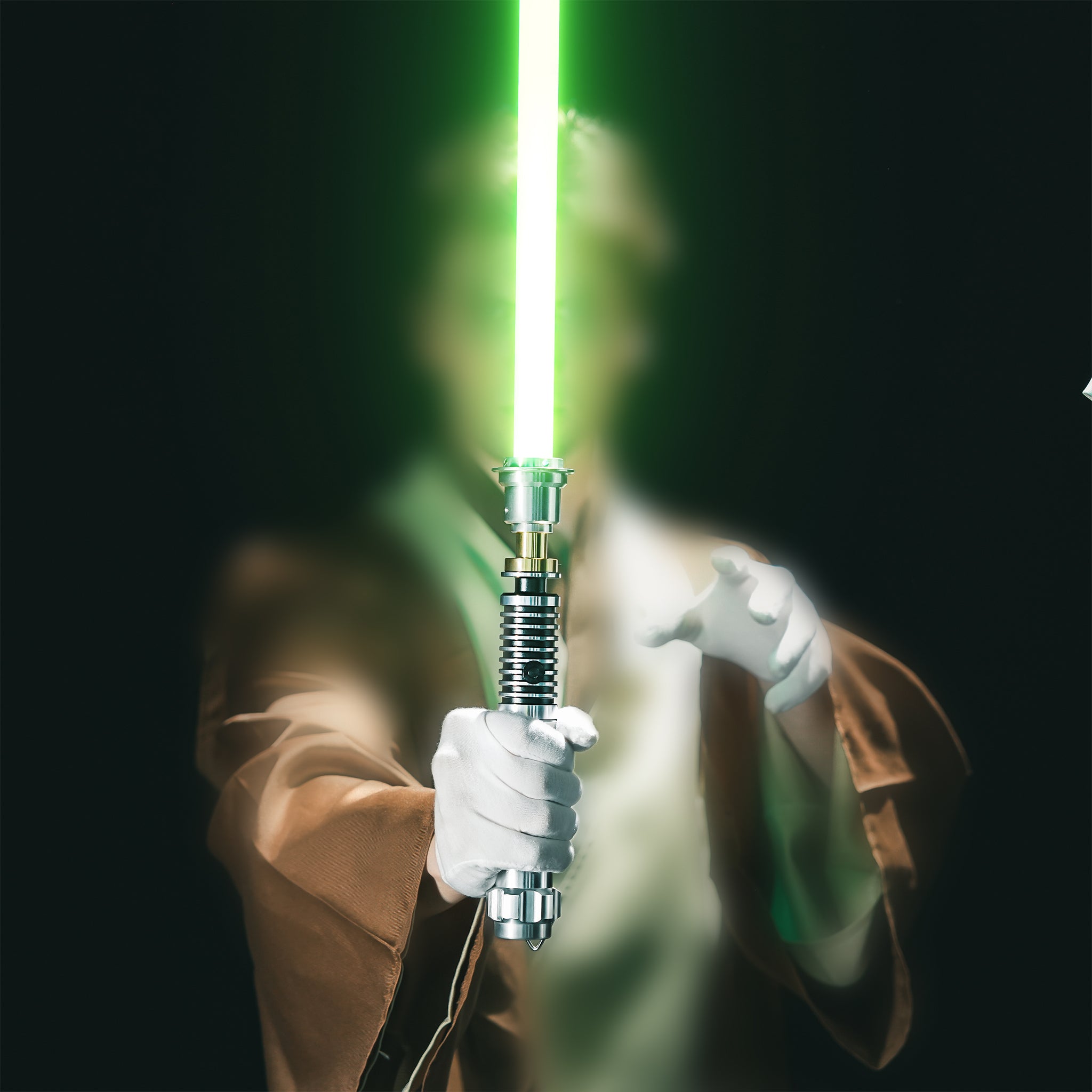 LIGHTSABER® Luke Skywalker Saber Metal Hilt with Smooth Swing for Collectors & Cosplay