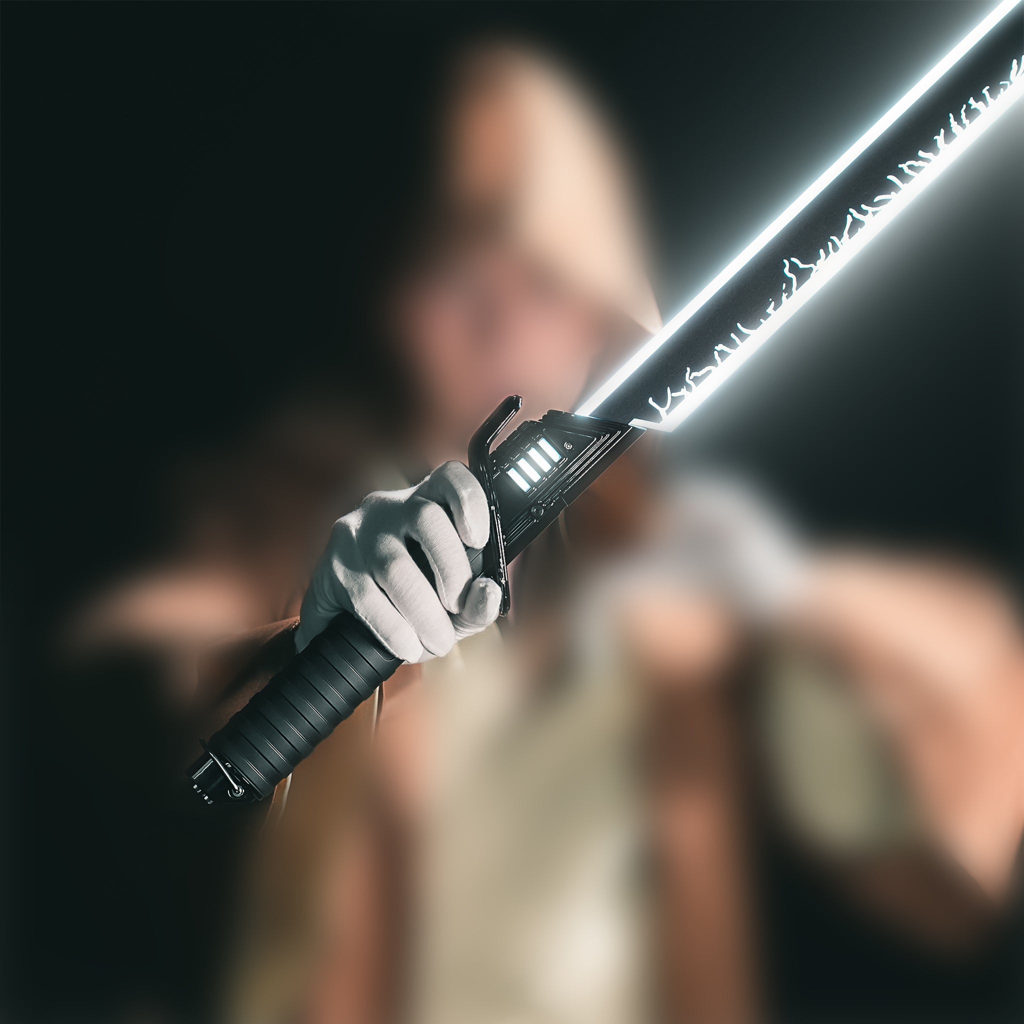 LIGHTSABER® Mandalorian Darksaber – Elite Black Pixel Blade Edition