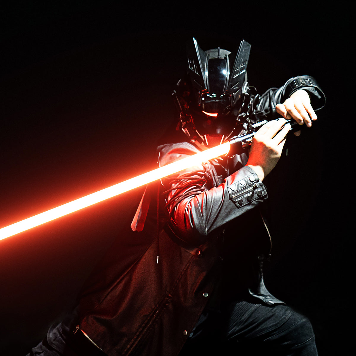 Darth Vader Lightsaber in Action - Star Wars Inspired Dueling Saber for Cosplay & Display