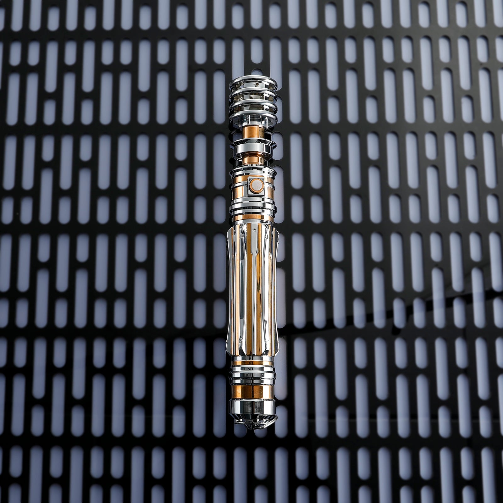 Ergonomic female-designed grip of Leia Saber, inspired by Princess Leia’s iconic style