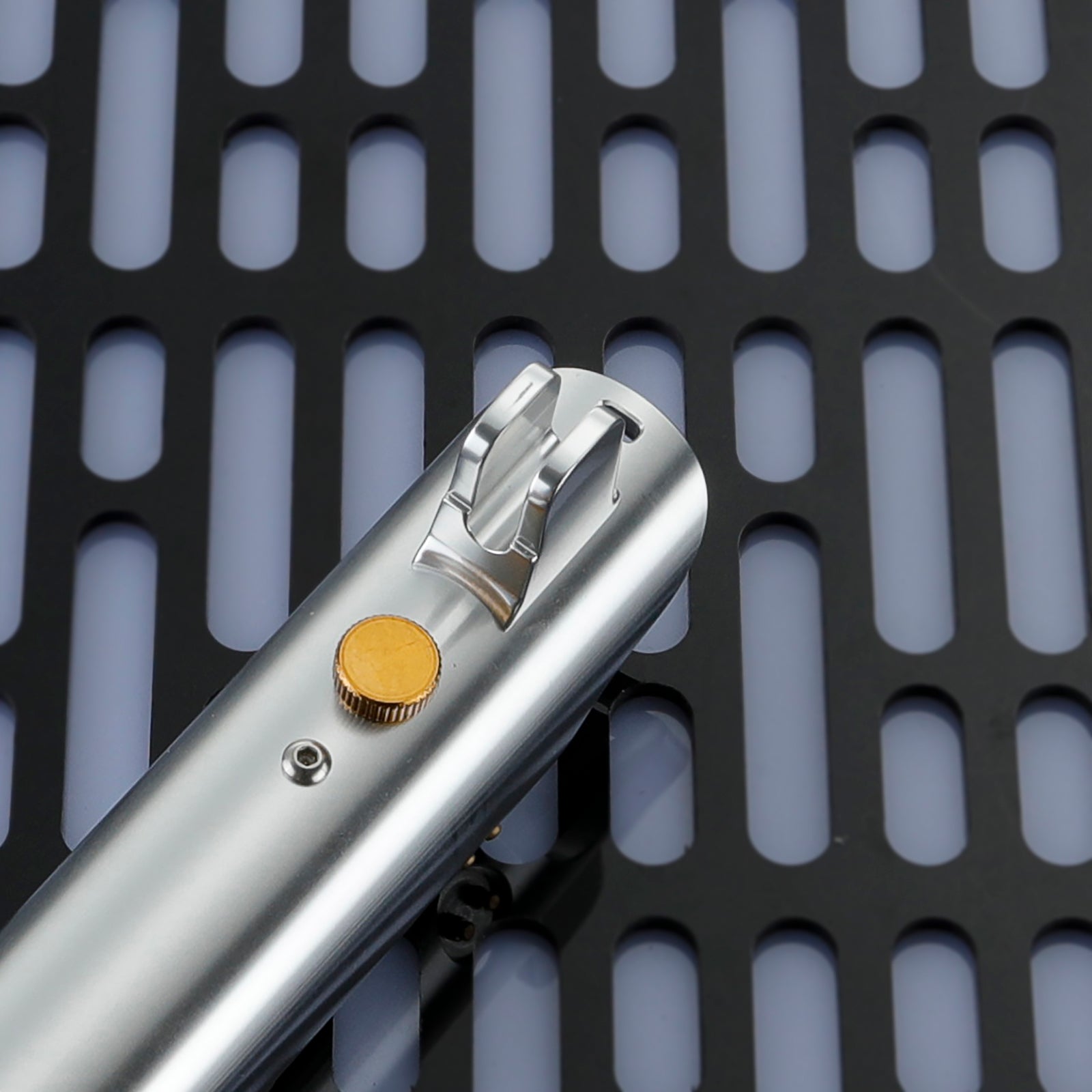 Anakin Skywalker’s lightsaber hilt (gold accent emitter)