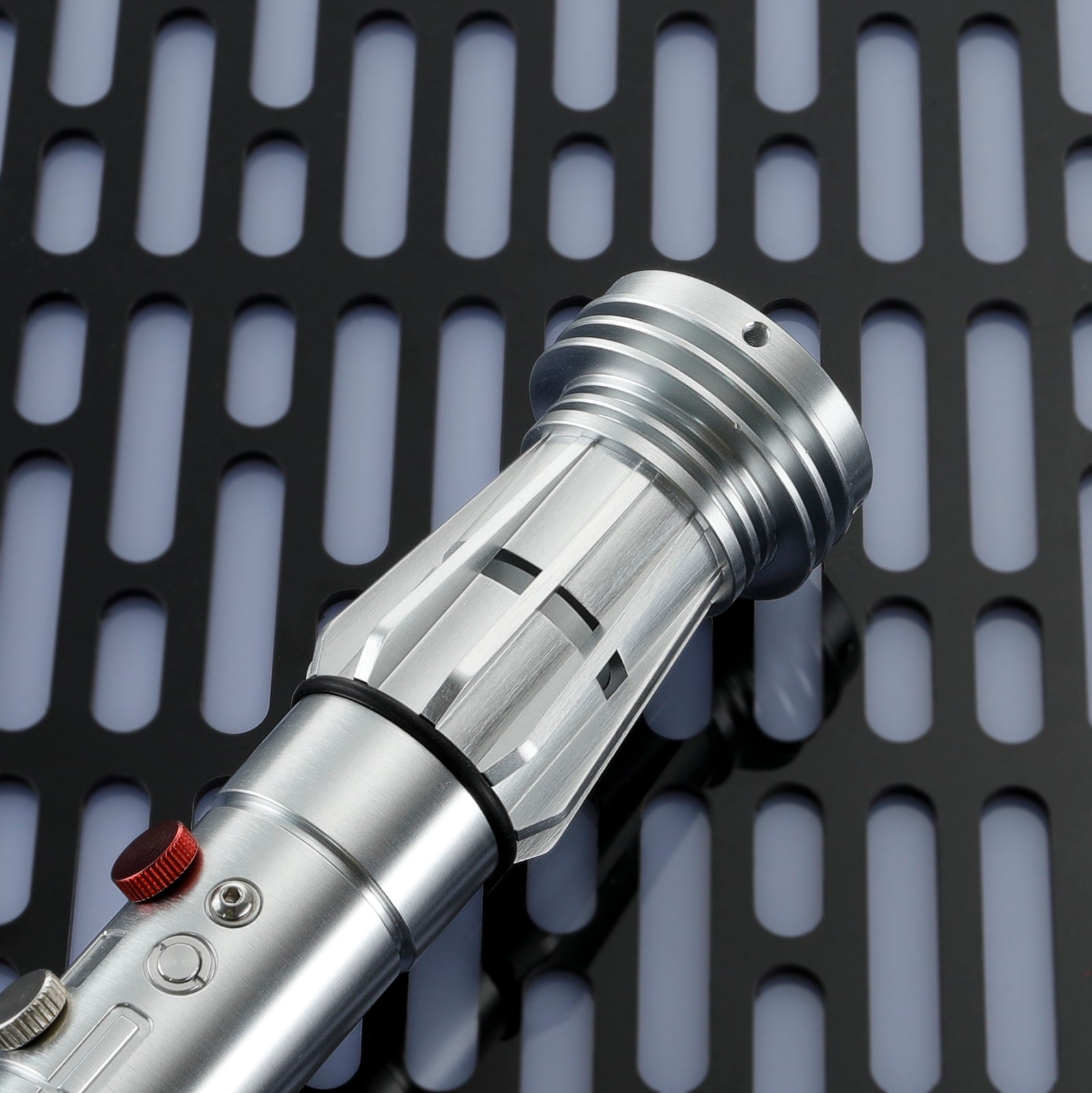 Darth Maul Lightsaber Hilt Close-Up