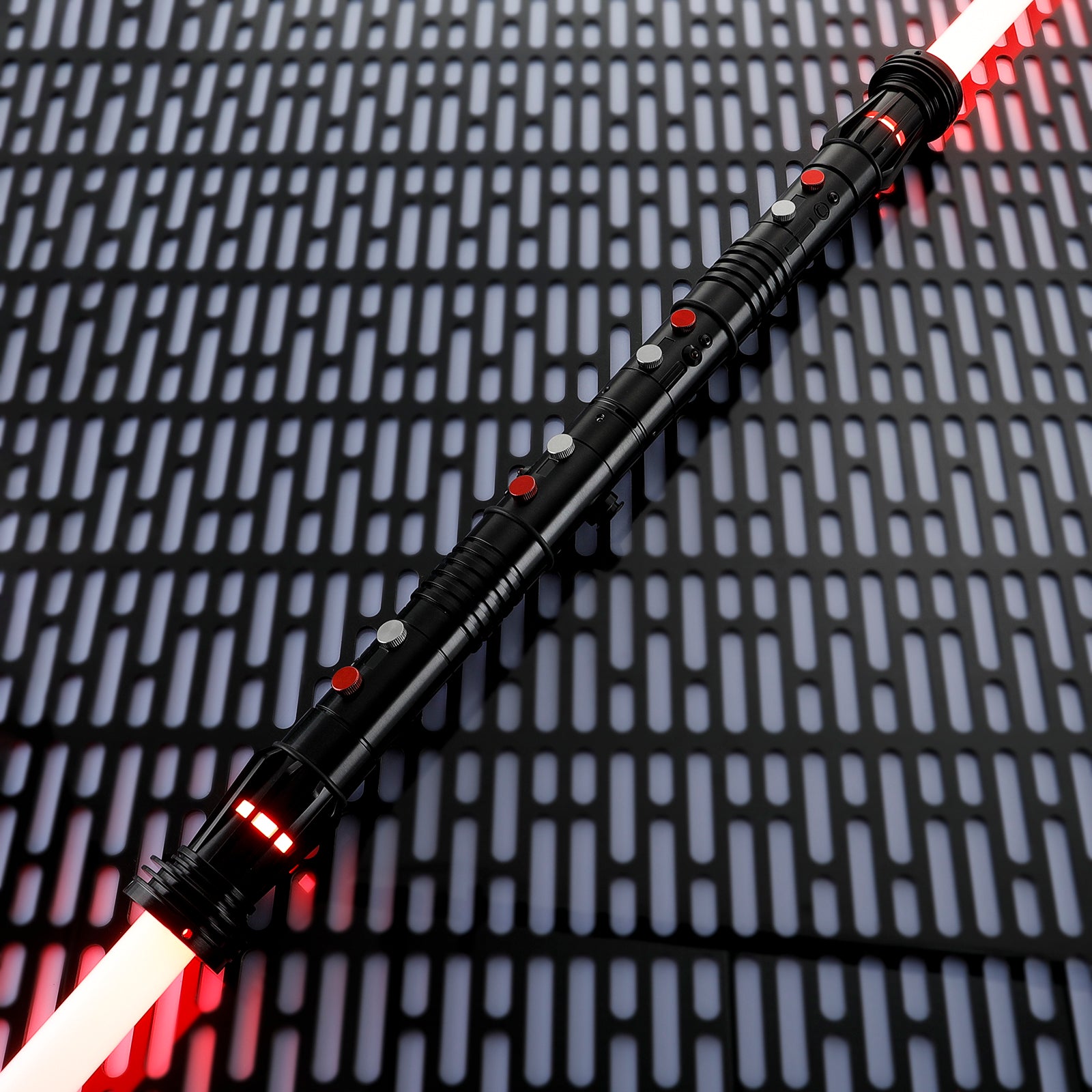 Full Length Darth Maul Lightsaber Replica with Dual Red Neopixel Blades
