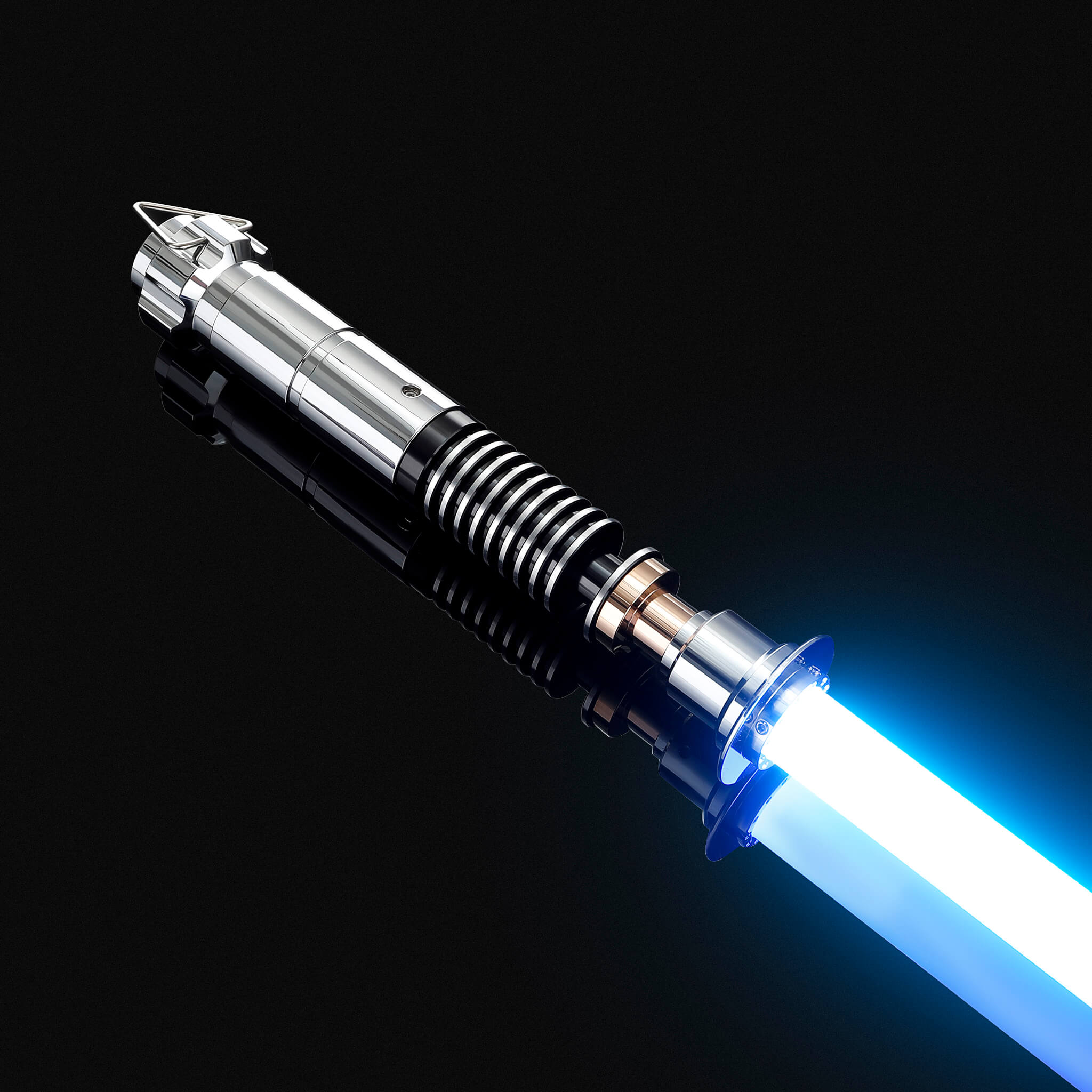 Luke EP6 metal lightsaber blue color changing light