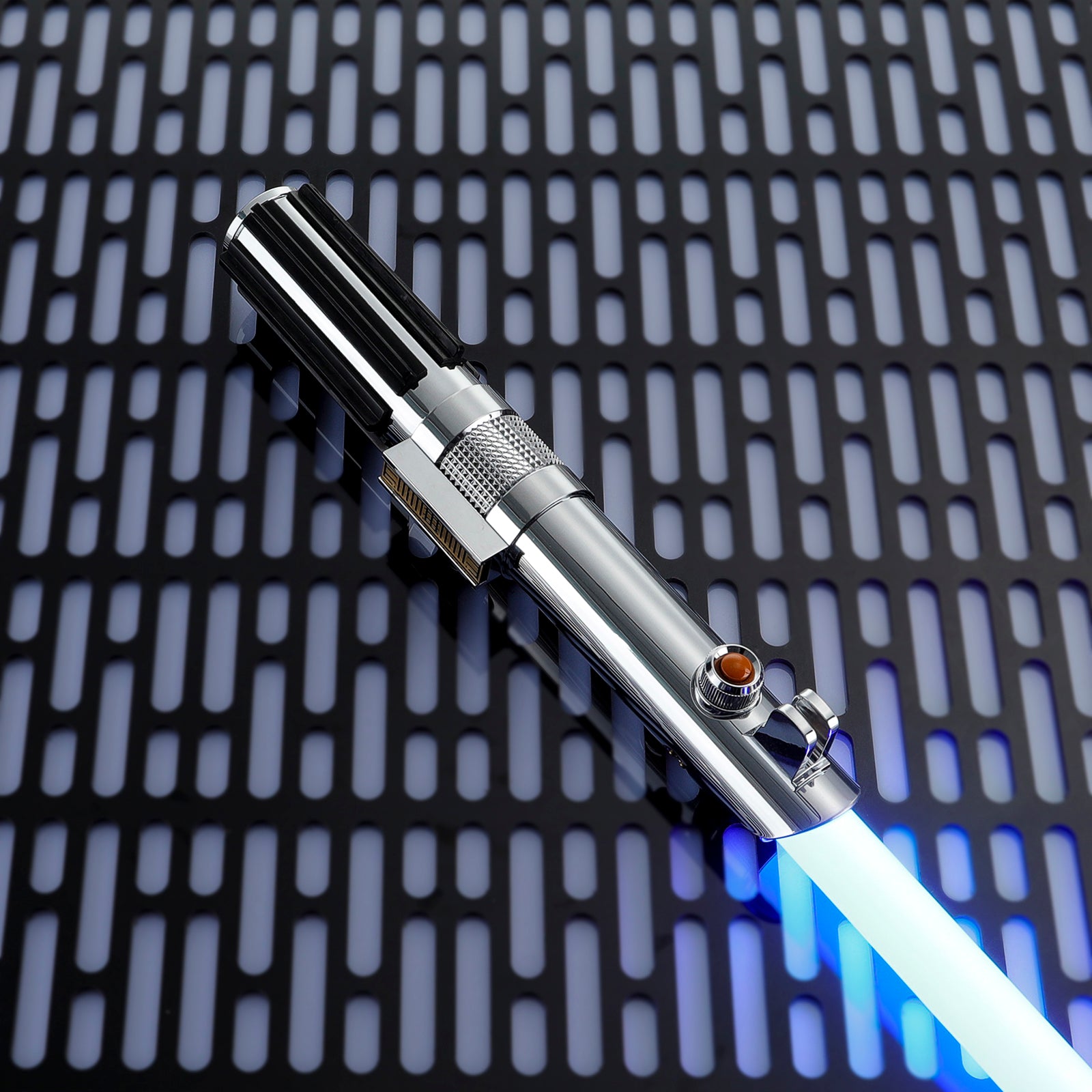 Anakin Skywalker Episode 3 Lightsaber blade intensity responding to swing force via precision gyro sensors