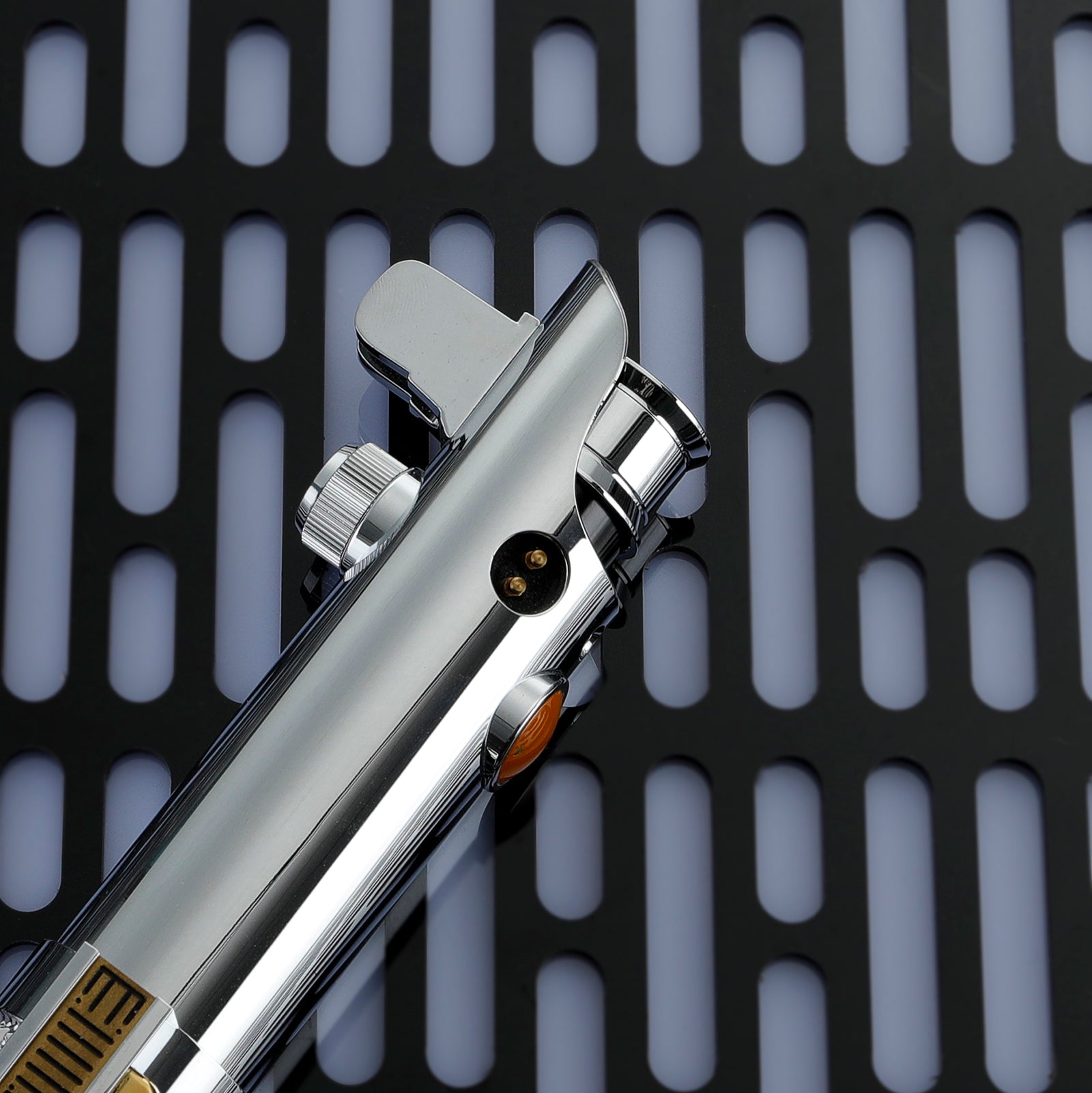 Anakin Skywalker Episode 3 Lightsaber Metal Hilt enduring extreme dueling conditions