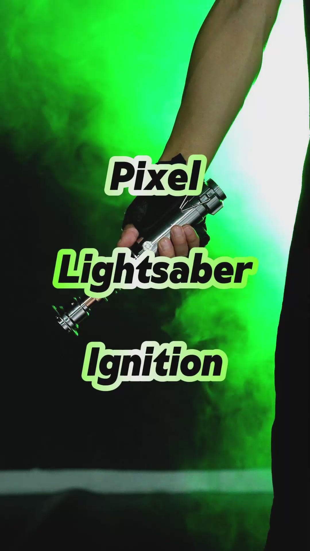 Pixel Lightsaber Ignition video for lightsaber.com