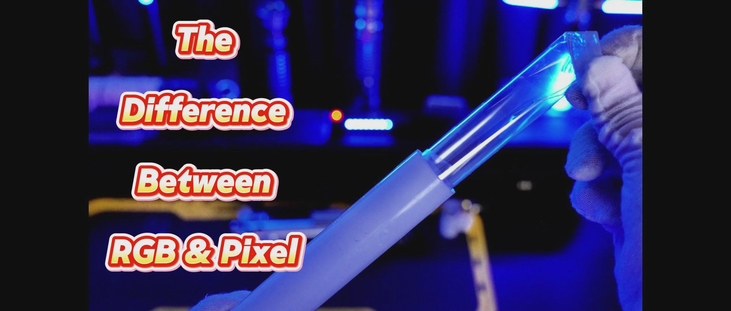 Difference between RGB&Pixel lightsaber