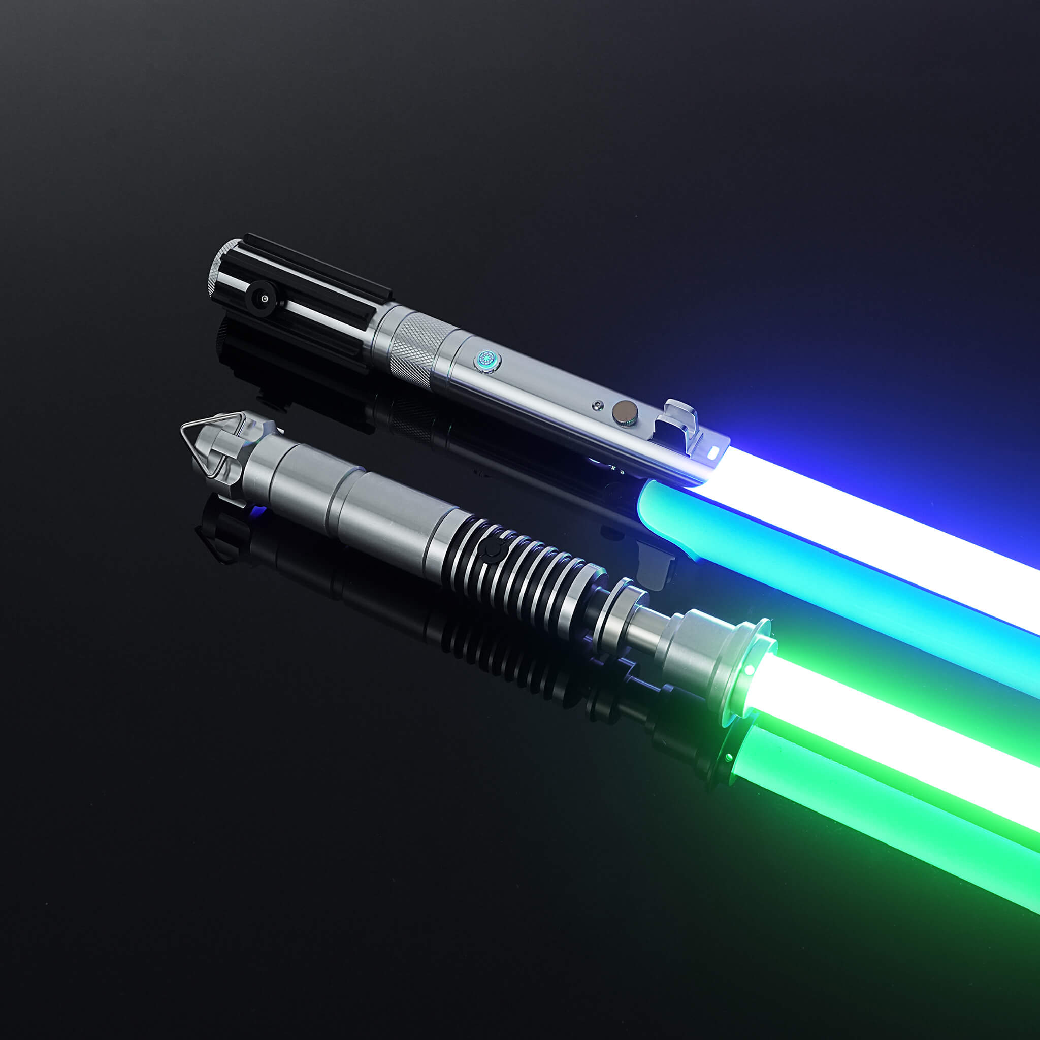 LIGHTSABER® Luke & Anakin "Father & Son" Legacy Bundle - Dual premium lightsabers with RGB/Pixel infinite color blades.