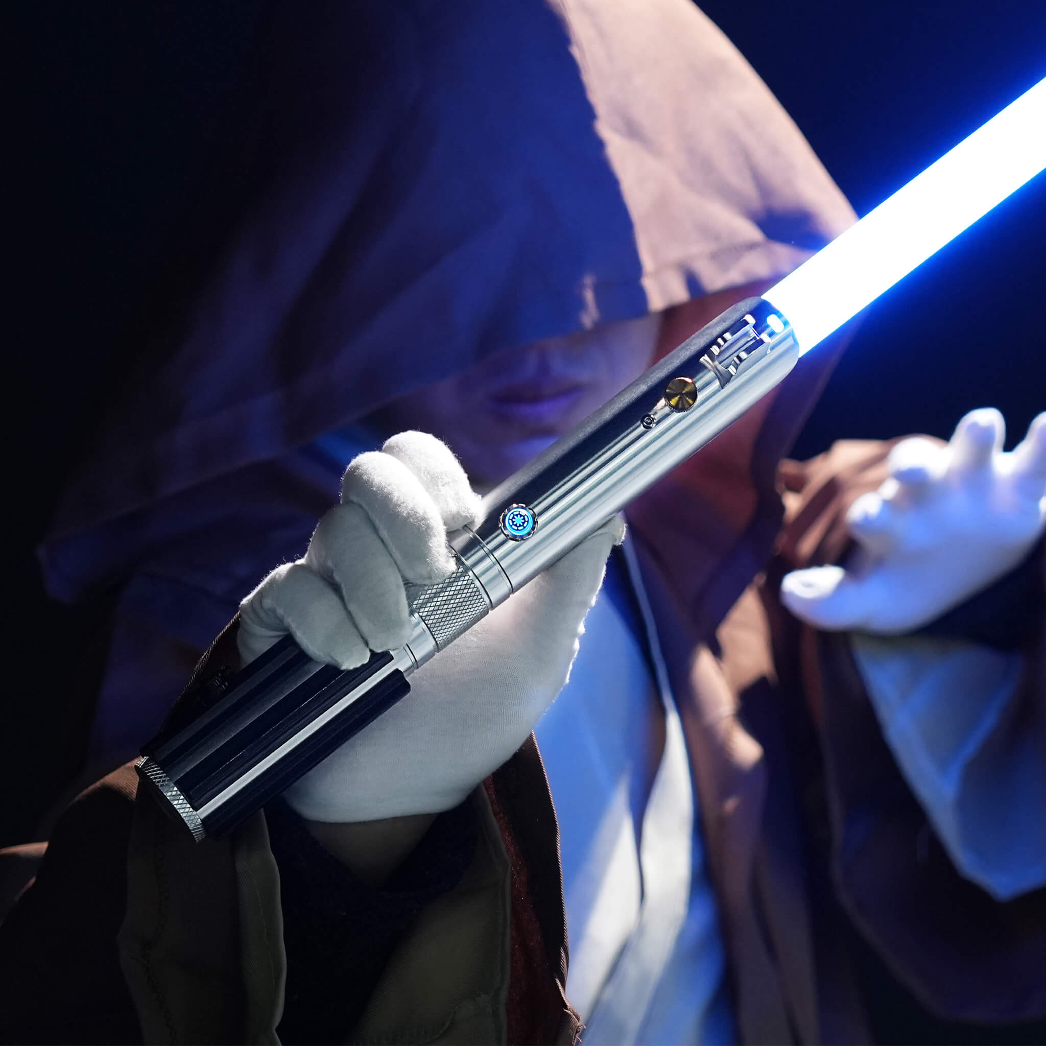 Anakin Skywalker Lightsaber - Combat Ready Metal Hilt (RGB/Pixel)