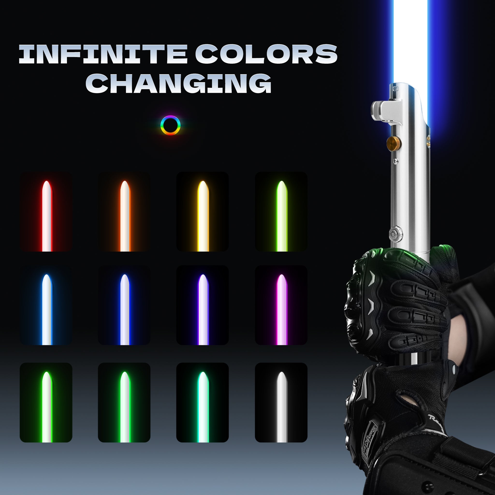 Anakin Lightsaber infinite color changing blade