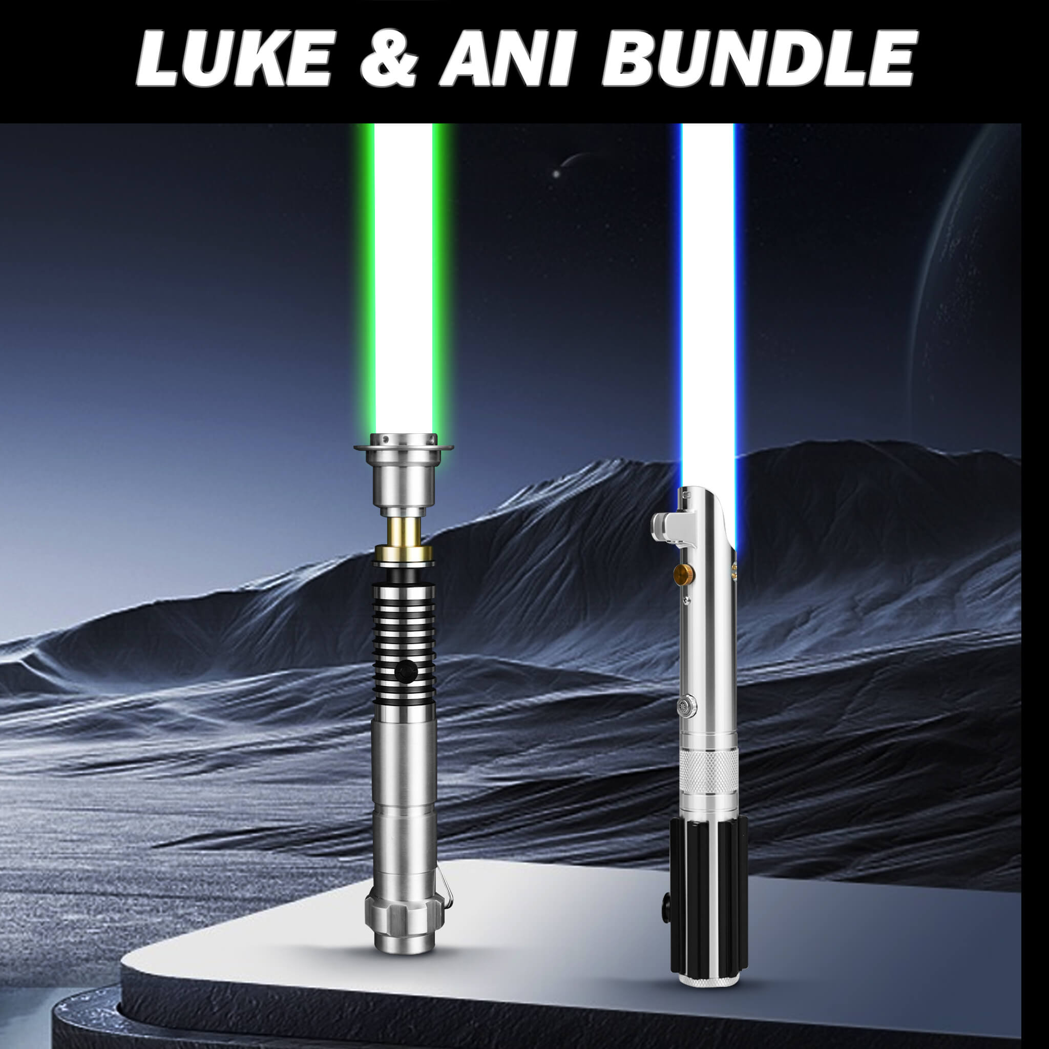LIGHTSABER® Luke Skywalker & Anakin Bundle
