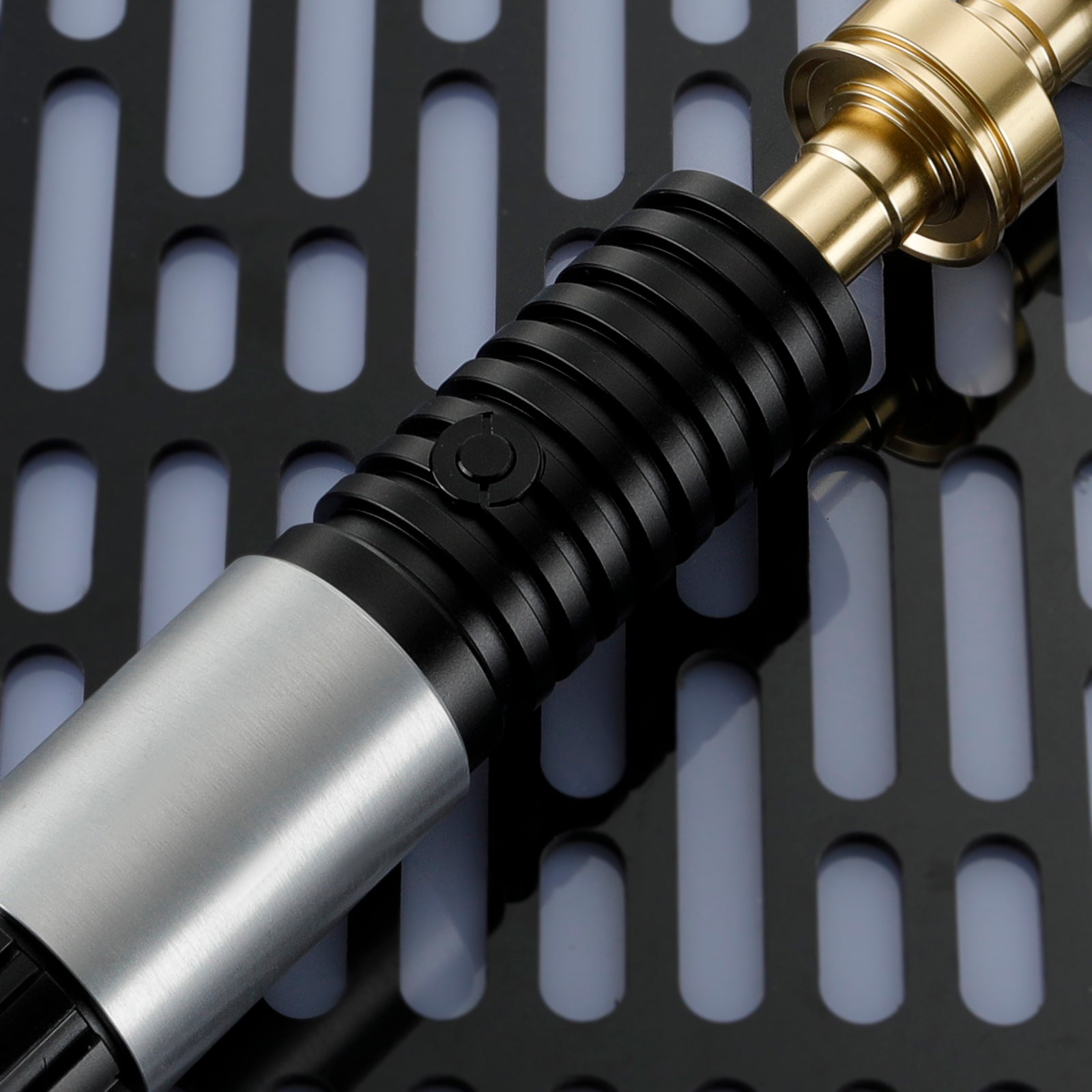 Close-up of Obi-Wan Kenobi’s lightsaber hilt