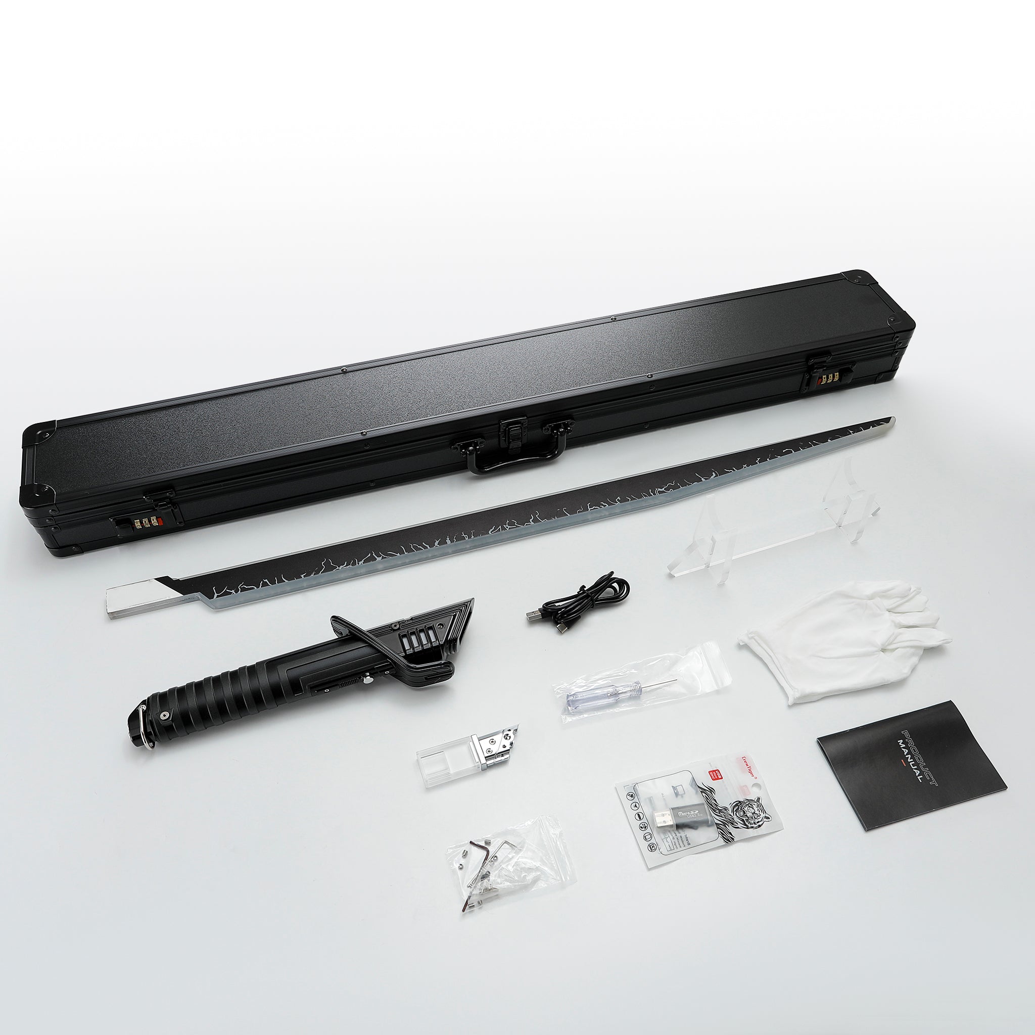 Mandalorian Darksaber package contents