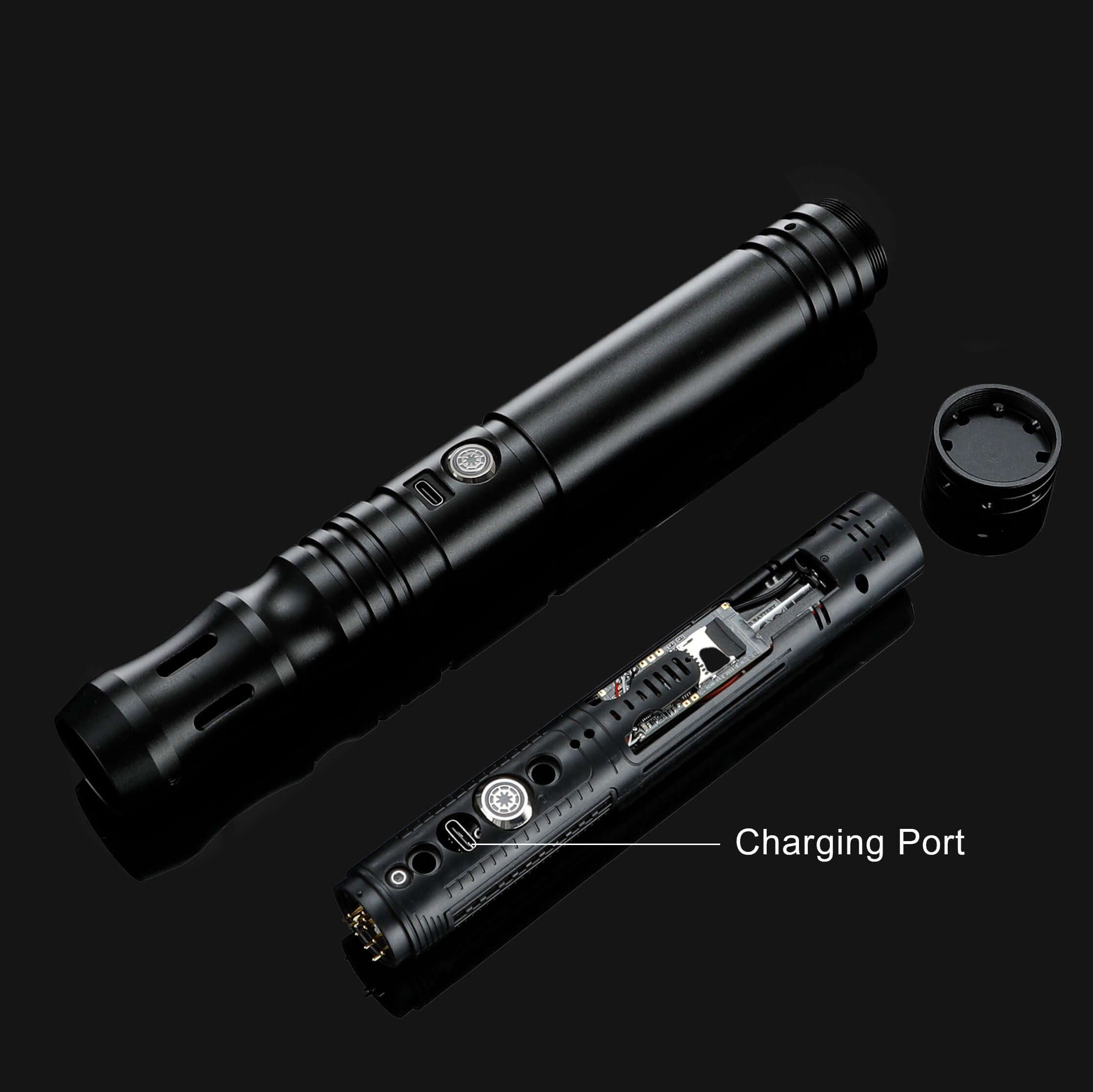 LIGHTSABER® Professional Heavy Dueling Combat Saber | Smooth Swing Metal Hilt 4-Color Variant