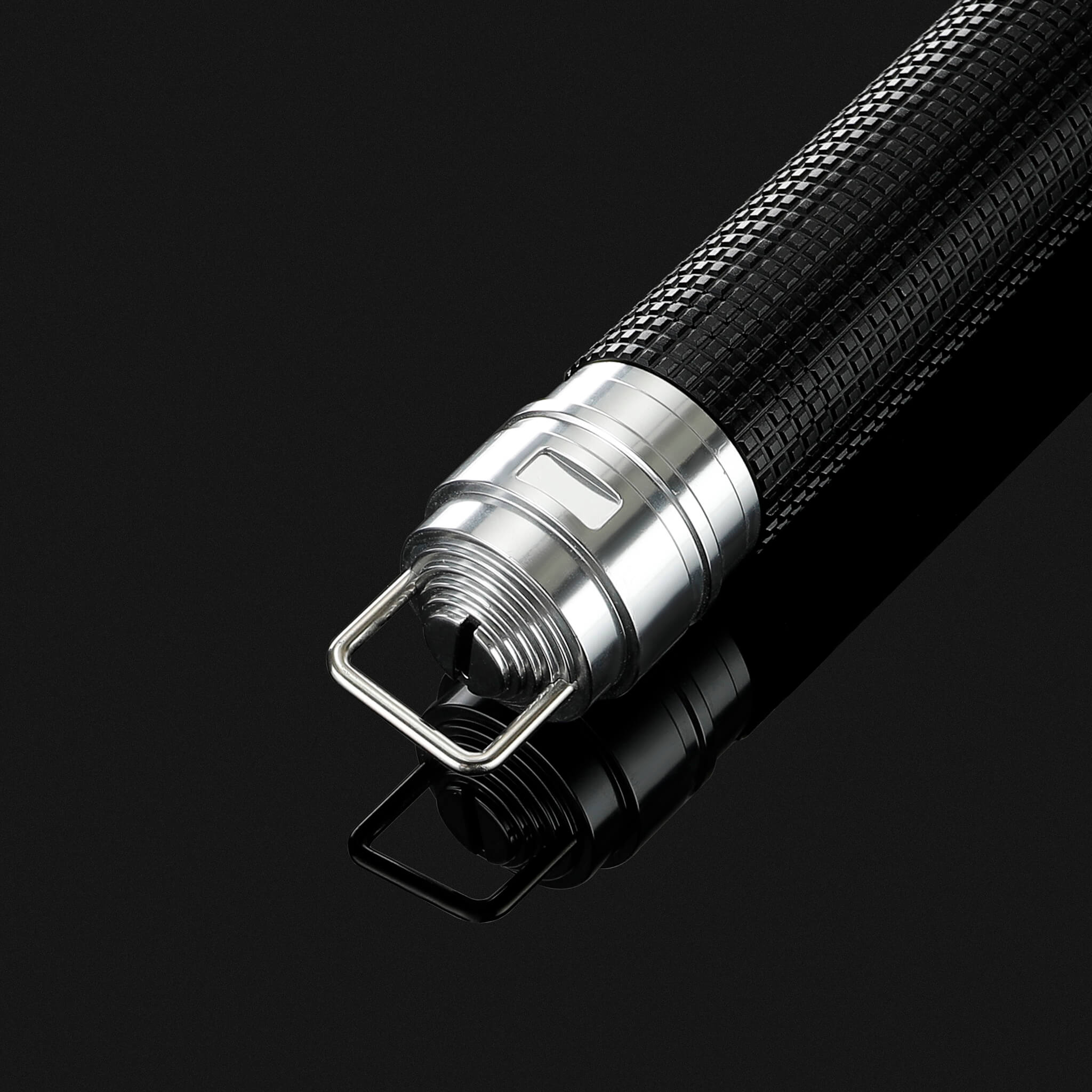 Fallen Cal metal lightsaber pommel and ring