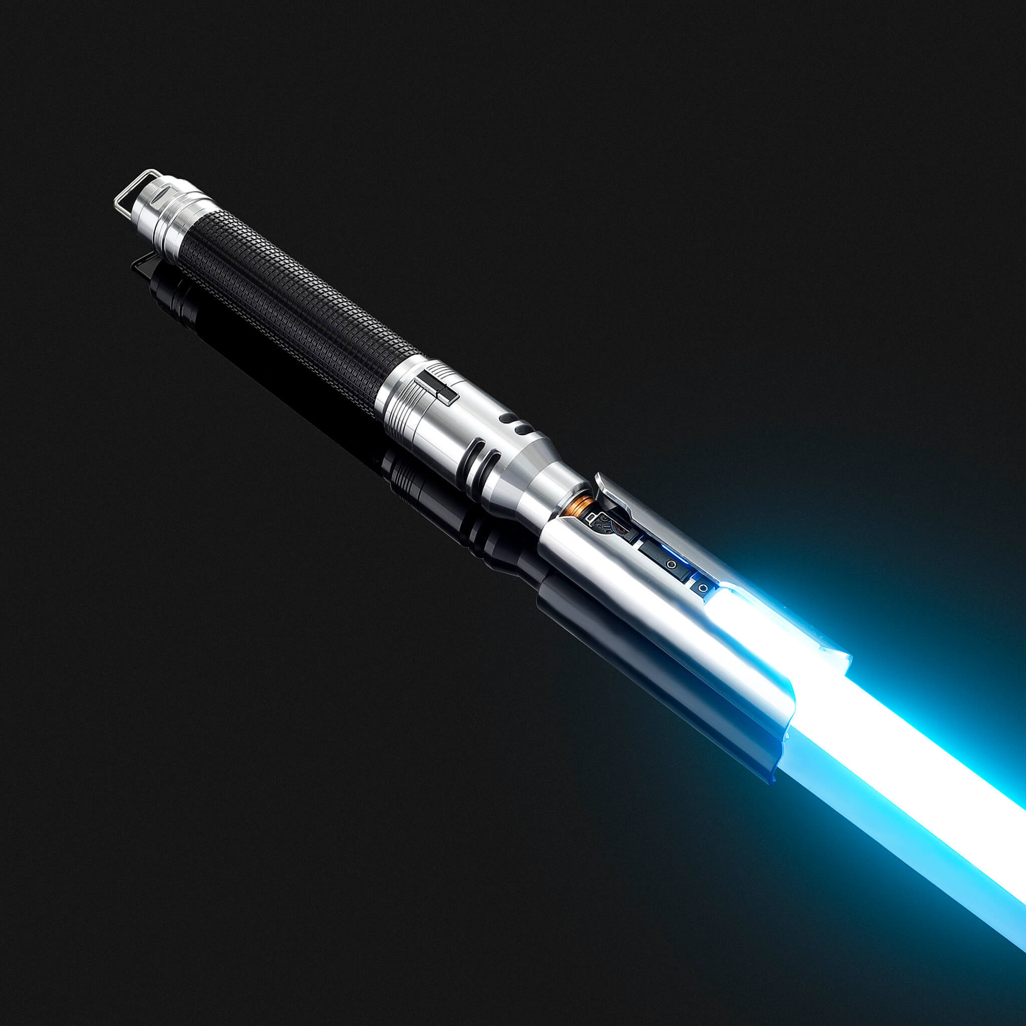 Fallen Cal metal lightsaber blue color light blade