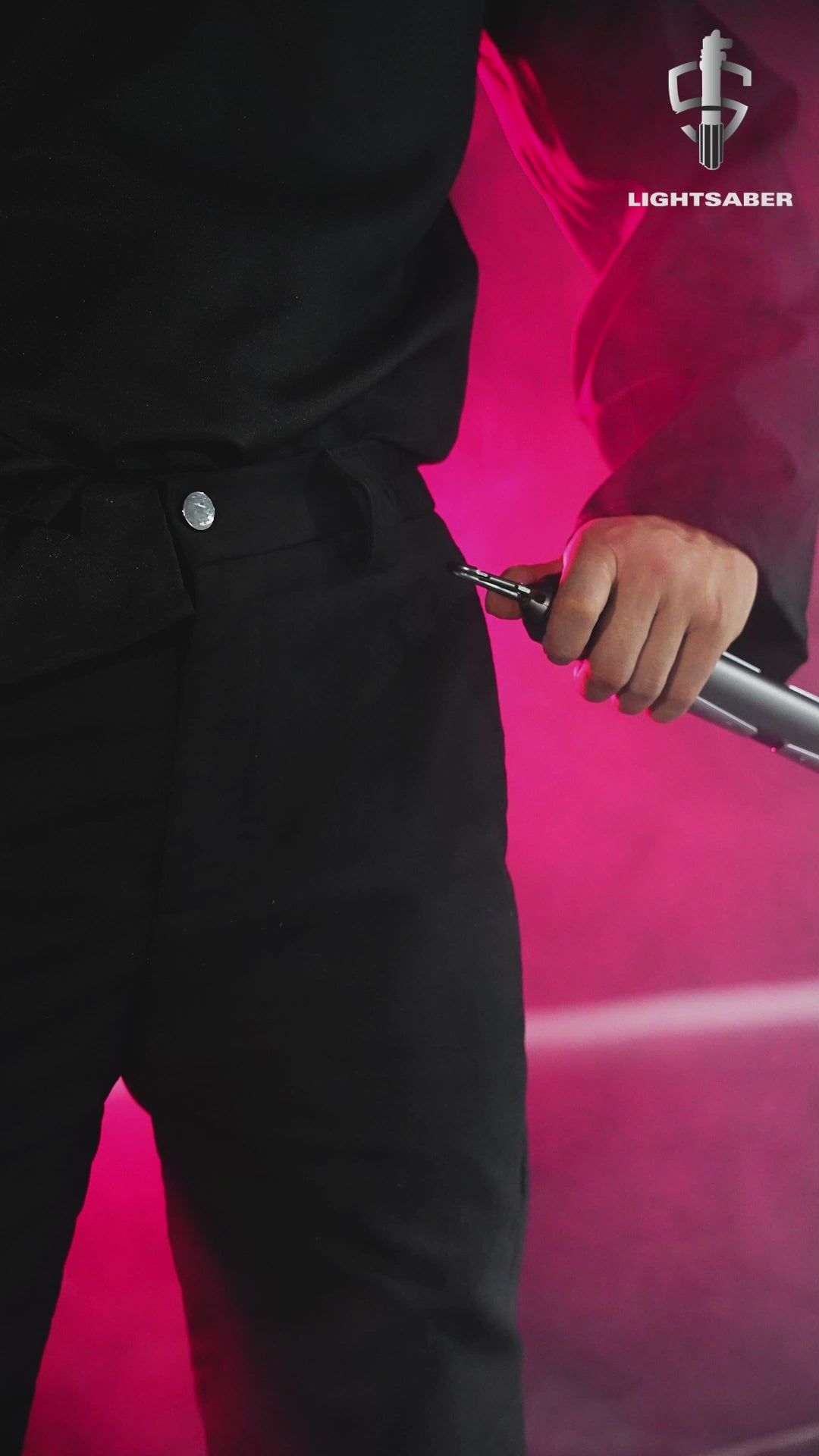 LIGHTSABER Kirito Photon Neopixel Saber replica demonstration video