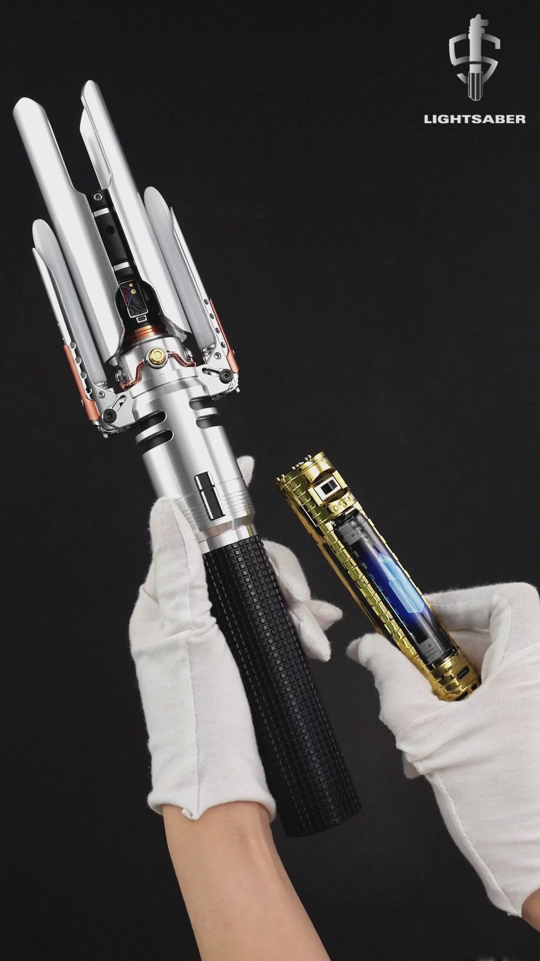 Cal Kestis Crossguard Saber Video Review: Neopixel Effects and Smooth Swing Demonstration